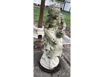 Concrete Garden Statue - Approximately 60lbs.