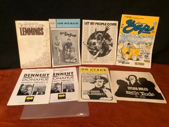 Vintage Show Programs