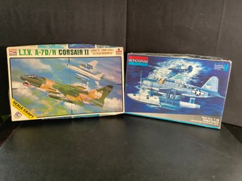 Model Military Airplanes  Scale Craft, Monogram