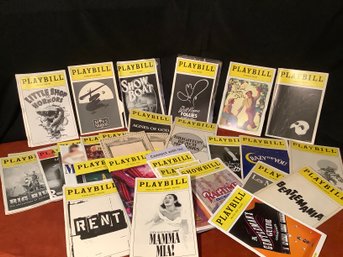 OVER 35 PLAYBILLS