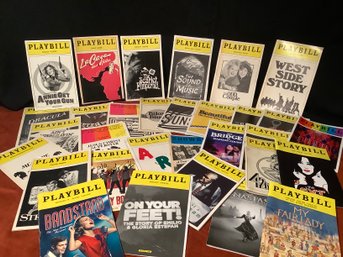 OVER 35 PLAYBILLS GROUP 2