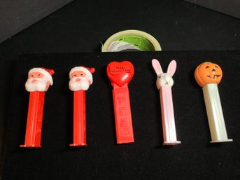 5 Vintage Pez Collection