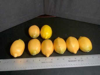 Artificial Lemons For Decor