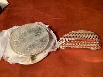 ELEGANT NAPKING HOLDER & COASTER SET