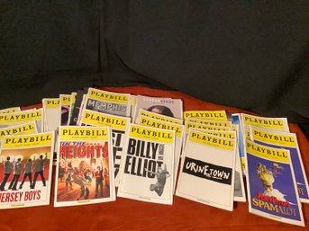 OVER 40PLAYBILLS GROUP 4