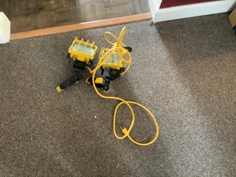 SET OF 2 HALOGEN LIGHTS