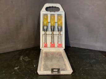 3 Pcs Stanley Chisels Set