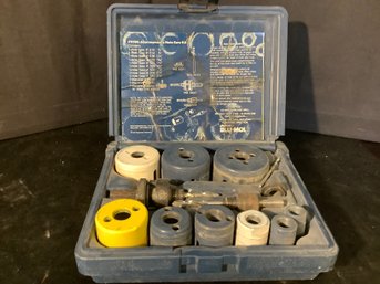 Set Of Hole Saws Om Case