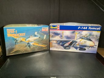 Military Airplanes Grumman Model Kits Revell, Minicraft