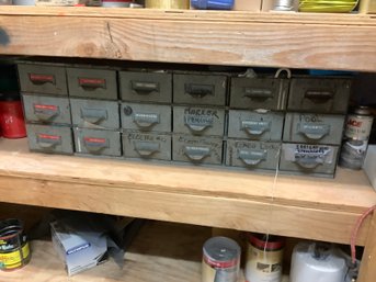 Steel Parts Cabinet