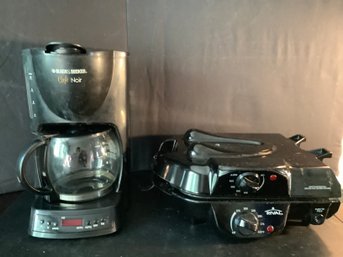Rival Electric Griddle &  Black & DeckerCoffee Maker