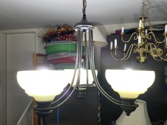 Classic Elegant Bronze Chandelier