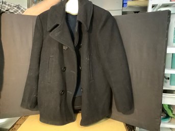 Ladies Wool Pea Coat Size 16