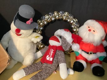 Box Of Assorted Christmas Decor