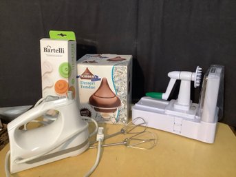 Kitchenaid Beater & Vegetable Ribbon Cutter & More