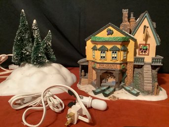 Dept 56 The Grapes Inn & Accessory