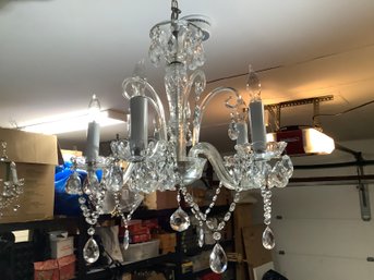 Beautiful 5 Arm Crystal Chandelier