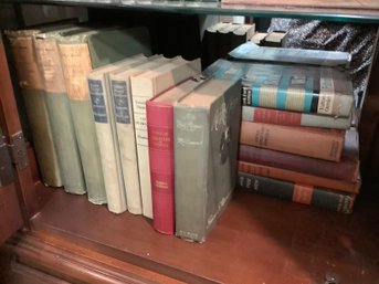 Lot #8  Group Of Assorted Antique  & Vintage Books