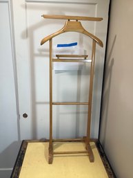 Wood  Clothing Valet - Butler