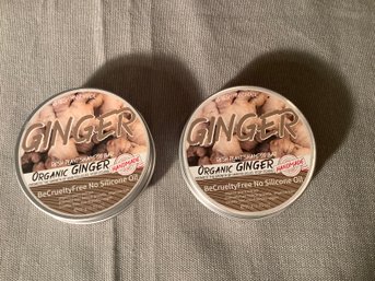 2 NEW ORGANIC GINGER Shampoo Bars Promote Hair Follicle Growth