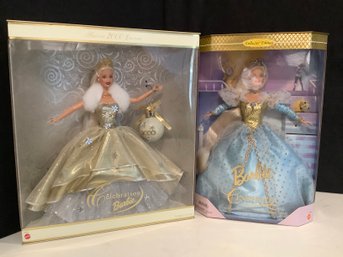 New-Barbie -Special Celebration 2000 Edition & Barbie Cinderella 1996