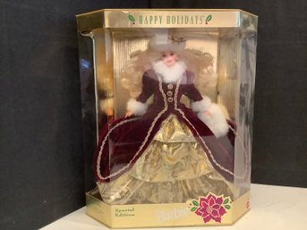 New-Barbie - Happy Holidays  Barbie 1996