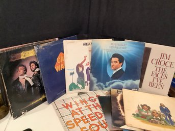 A Nother Great Group Of Albums Including Abba, Elvis Presley, Wings,  Billy Joel & More