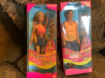 New-Barbie Ken - Butterfly Art -1998