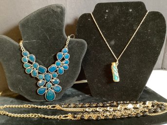 Grouping Of Fabulous Costume Necklaces