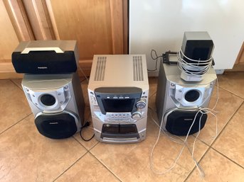 Panasonic Am Fm CD Steroeo Player System