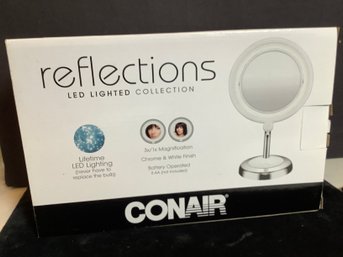 New- Conair Reflections LED Lighted Mirror