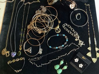 More Costume Jewelry Including Bracelets, Necklaces, Earrings & Rings