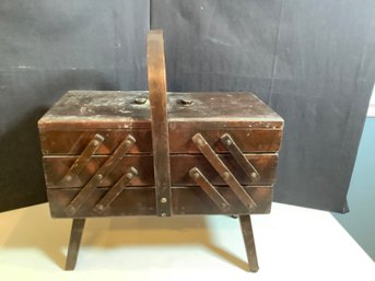 Vintage Sewing Basket