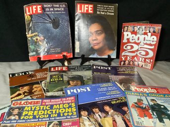 Life Magazine, U.S. Is N Space, Coretta King, He Had A Dream, People 25 Years & More