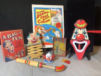 Group Of Vintage Circus  Fun Jojo & More