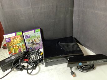 XBox 360 With Kinect Sensor, Power Supply & Lots More