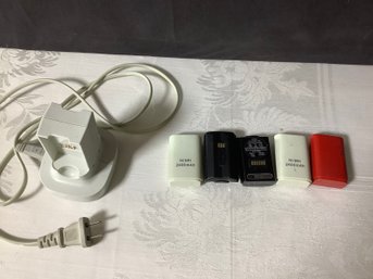 X Box Battery (5) Packs W/ Wall Chargers