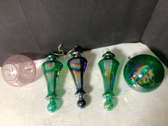 Hand Blown Glass Ornaments