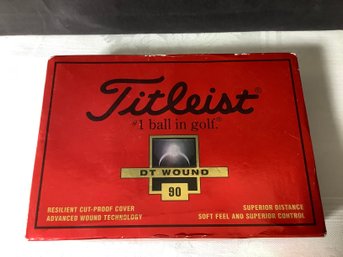 New- Titleist Golf Balls
