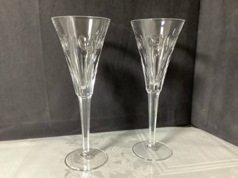 Waterford Millenium Love Series Toasting Flutes