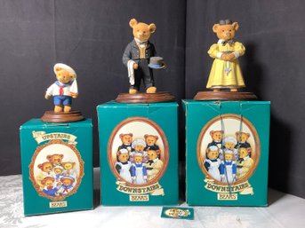 Dept 56 -Upstairs Downstairs Bears -New In Box