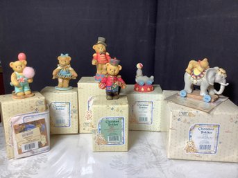 Cherished Teddies Circus Group Of 6