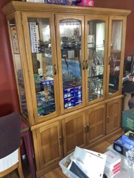 Wood China Cabinet