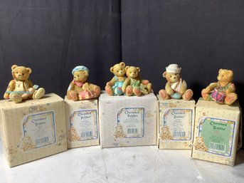 New-Cherished Teddies-All In Boxes- Collectible Group Of 5