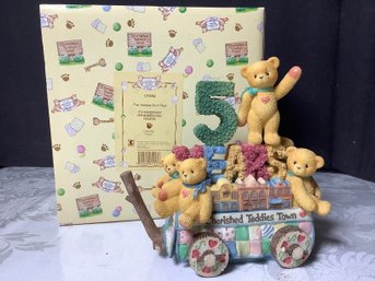 Cherished Teddies 5th Anniversary Members Only Figurine
