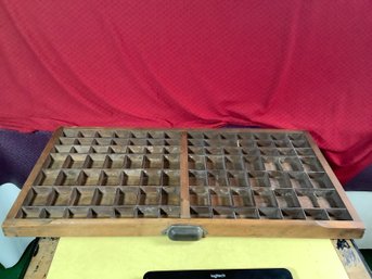 Vintage Printers Tray