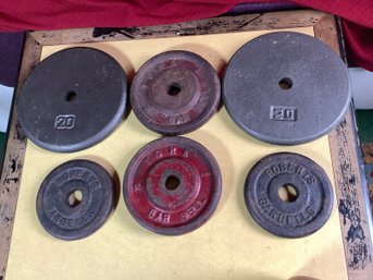 Cast Iron Barbell Weights