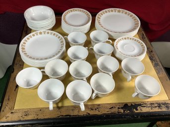 Vintage Corelle Butterfly Gold Dishes