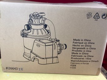 New Intex Pump And Sand Filter SX1500