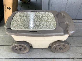 Rolling Gardening Seat - Cart